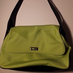 Guess Bag Purse Shoulder bag Green Black 11x7"